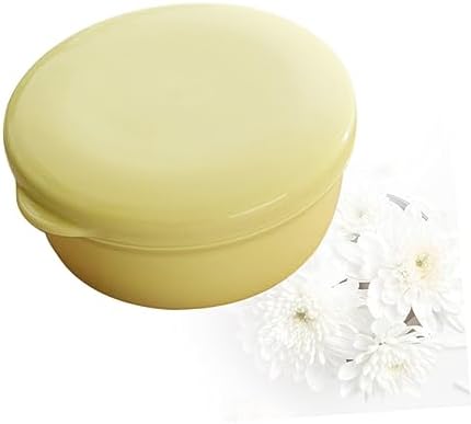 Anneome 4Pc Plastic Bath Soap Dish with Lid