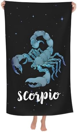 Scorpion Fluffy Oversized Beach Towel 32x64 Inch