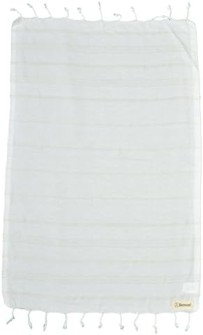 Bersuse Turkish Cotton Hand Towels - Set of 3 Soft and Absorbent