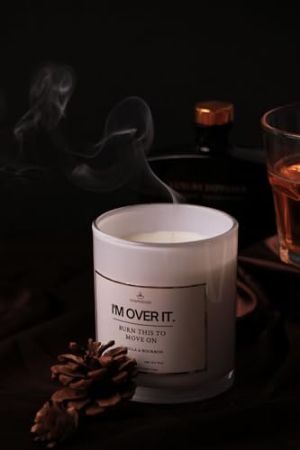 AROMATIVIA Scented Soy Candle - Im Over It Burn This to Move On