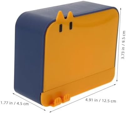 TOPPERFUN Wall-Mounted Soap Holder with Hook and Lid