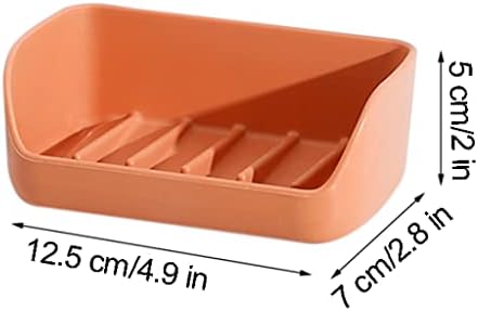 SUREK Dual-Use Soap Dish with Drainage Wall-Mounted Holder
