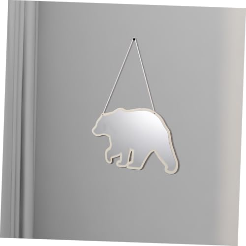 Cute Bear Shape Kids Mirror for Bedroom and Playroom