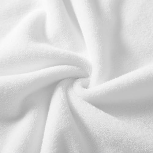 Vera Wang 6-Piece Tonal Floral White Bath Towel Set