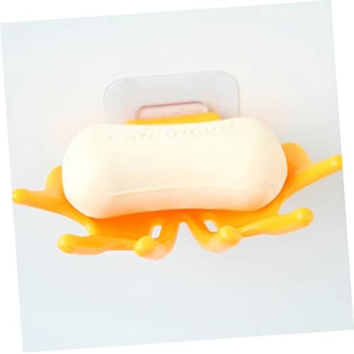 Beatifufu Drill Soap Case with Lid for Bathroom Kitchen