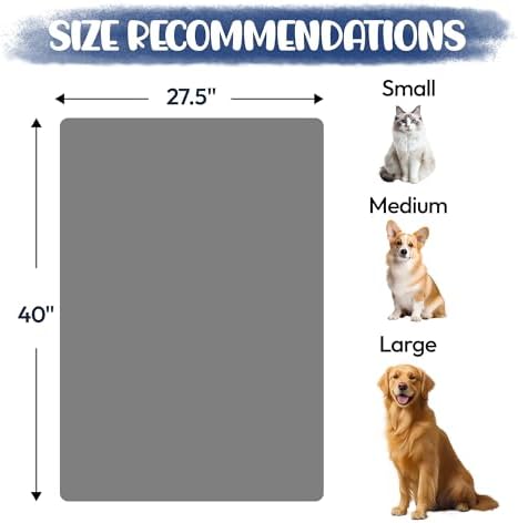 JML Microfiber Pet Towel 2 Pack 40x275 Navy