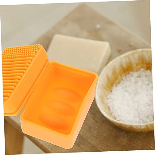 Bathroom Soap Holder with Anti-Slip Silicone Design