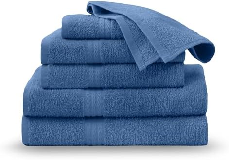 Martex Easy Living Everyday 6-Piece Towel Set - Blue