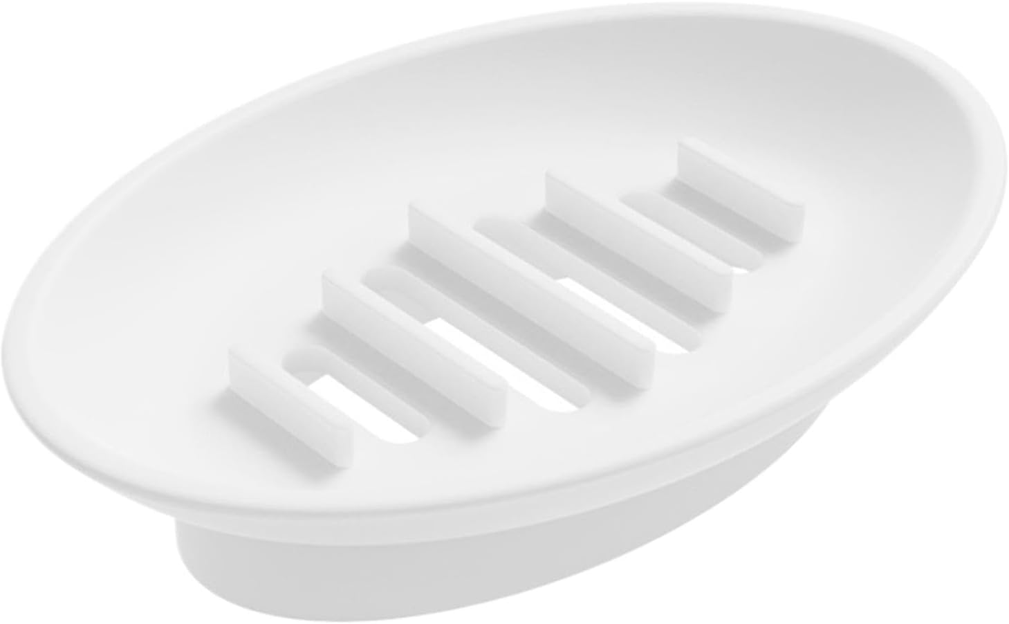 Eco-Friendly Silicone Soap Dish - Compact Drainable Holder