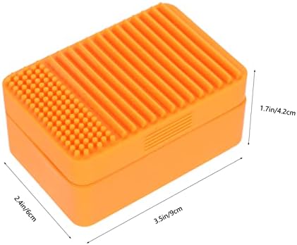LIFKOME Portable Silicone Soap Dish with Lid
