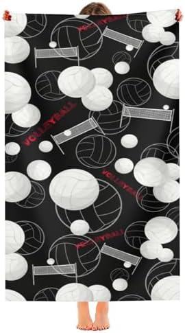 SUNUAN Oversized Microfiber Beach Towel 52x33