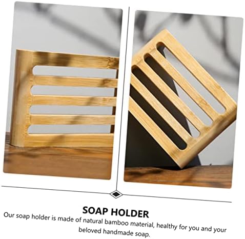 2Pcs Drain Soap Dish Holder for Bathroom Sink and Shower