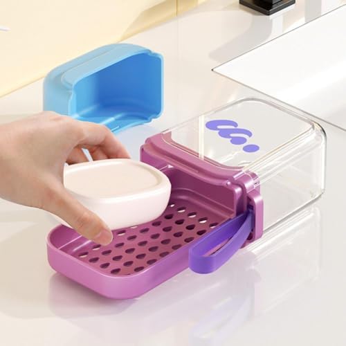 Lightweight Leakproof Travel Soap Case with Lid