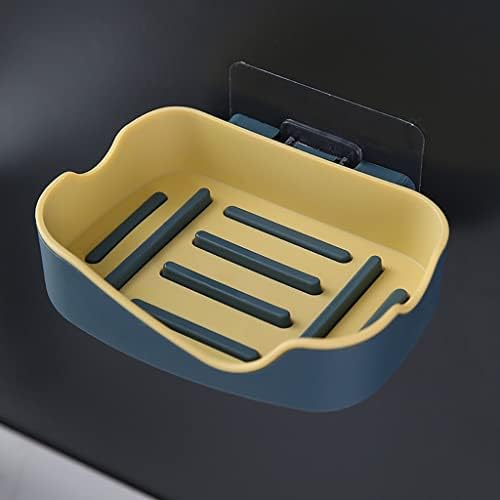 Wall-Mounted Soap Dish with Drainage Durable and Easy to Clean