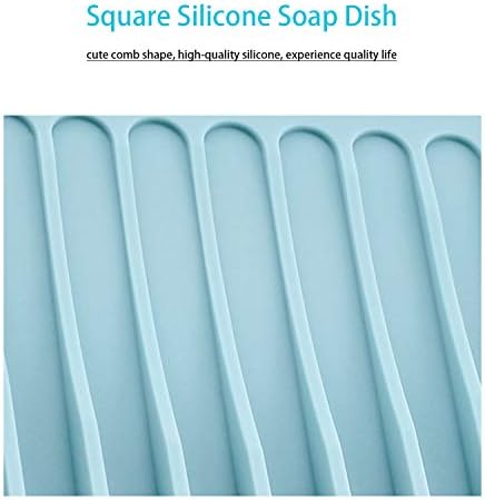2 Pieces Automatic Drain Soap Dish Waterproof and Drop-Proof