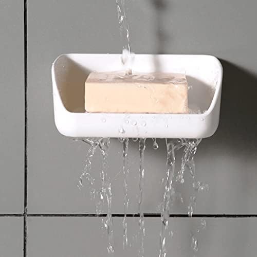 SUREK Dual-Use Soap Dish with Drainage Wall-Mounted Holder