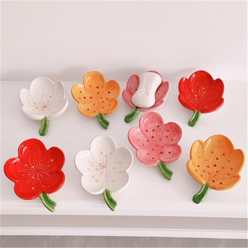 Ankah Decorative Ceramic Butterfly Soap Box