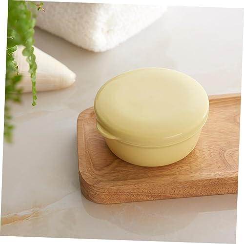 Anneome 4Pc Plastic Bath Soap Dish with Lid