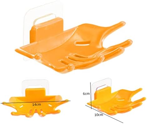 Beatifufu Drill Soap Case with Lid for Bathroom Kitchen