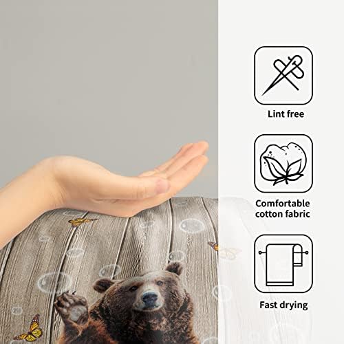 Giwawa Funny Bear Hand Towels Set of 2