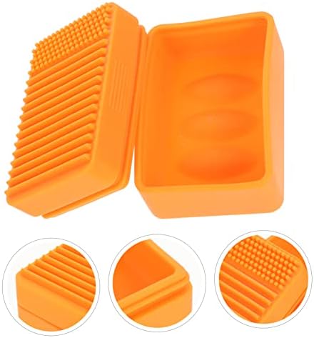 Bathroom Soap Holder with Anti-Slip Silicone Design