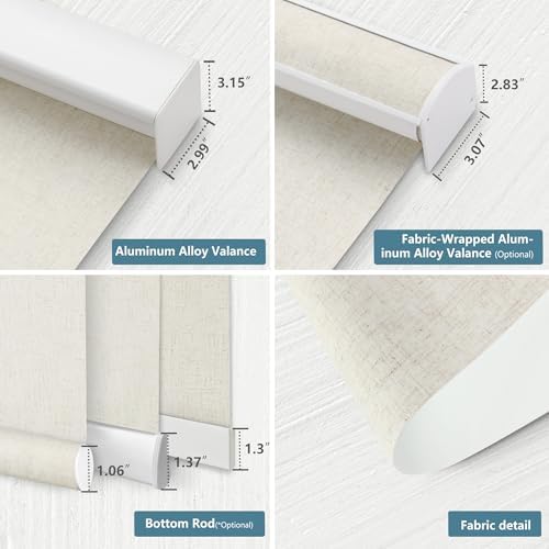 Bringnox Motorized Blinds with Remote and Smart Home Integration