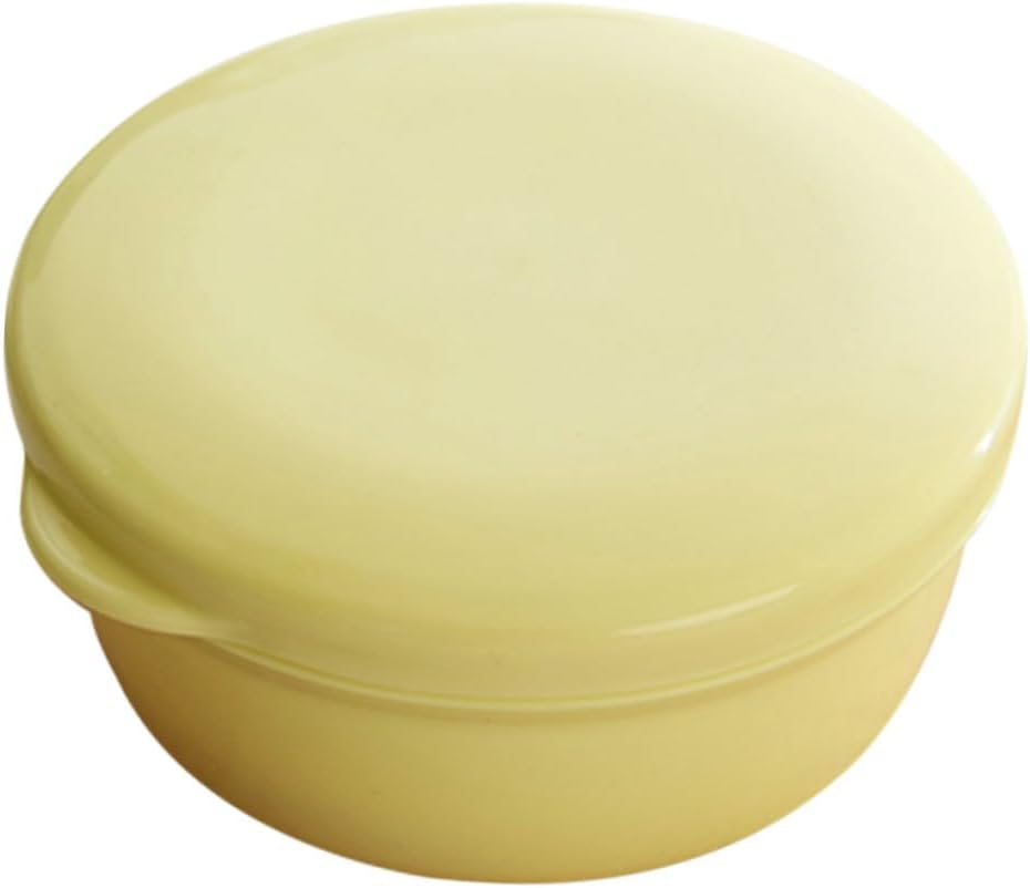 Anneome 4Pc Plastic Bath Soap Dish with Lid