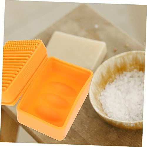 Luxshiny Silicone Travel Soap Case for Portable Use