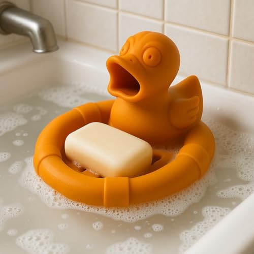 SOS Soap Dish with Life Preserver Design