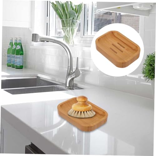 FOYTOKI 1Pc Soap Holder Tray Draining Dish for Bathroom