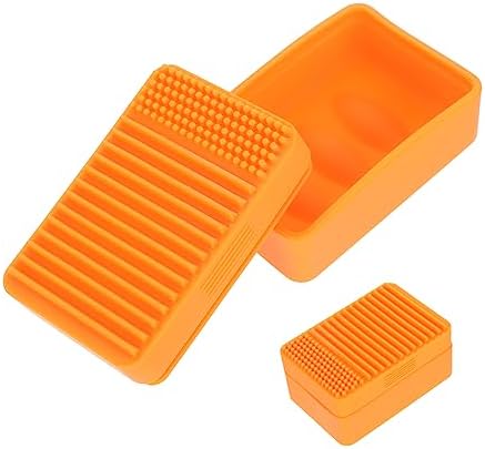 KONTONTY Travel Soap Holder Silicone Bath Organizer