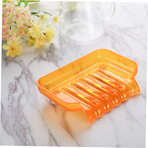 LIFKICH Bathroom Waterfall Soap Dish with Suction and Drainage