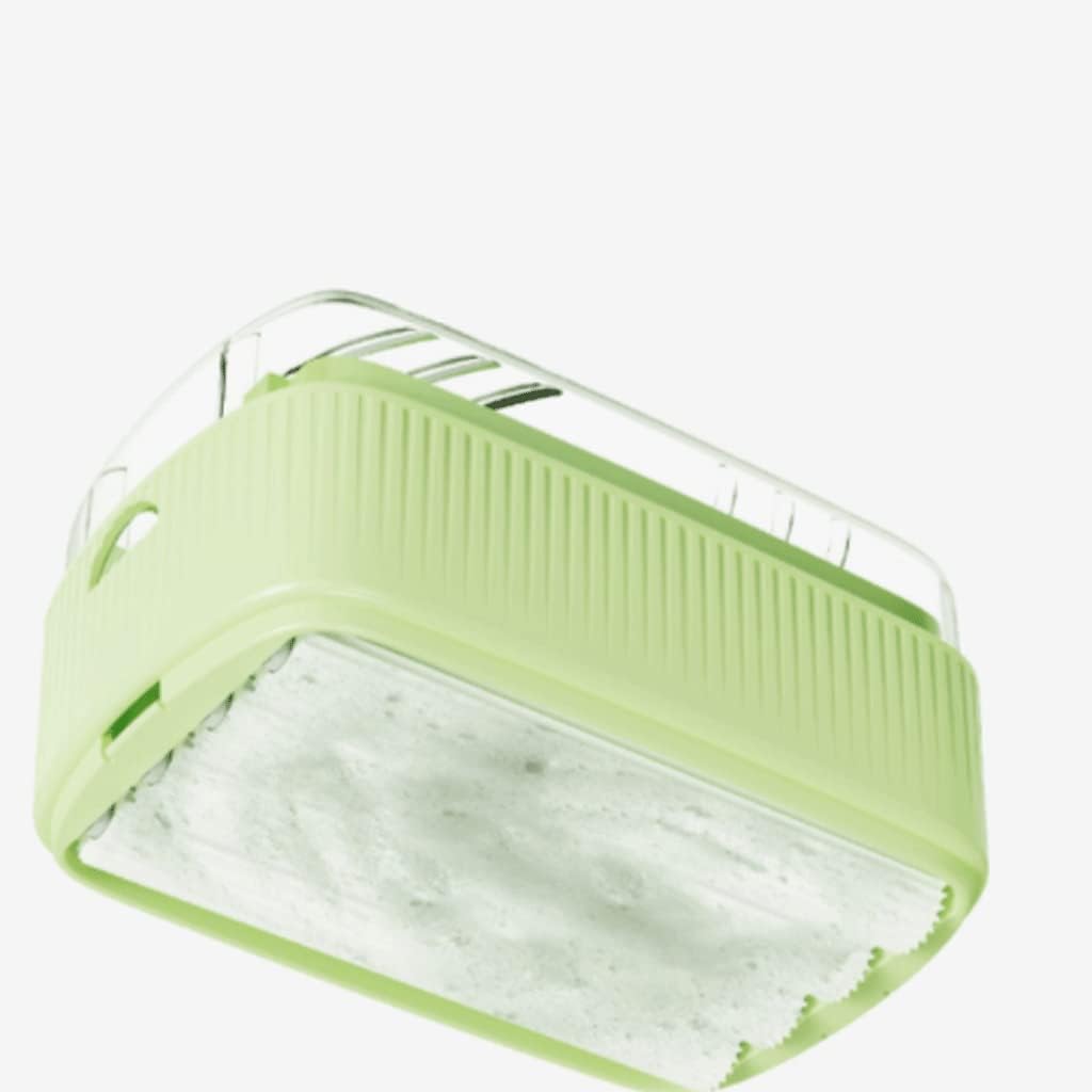 Surek Simple Foam Brush Soap Dish with Lid