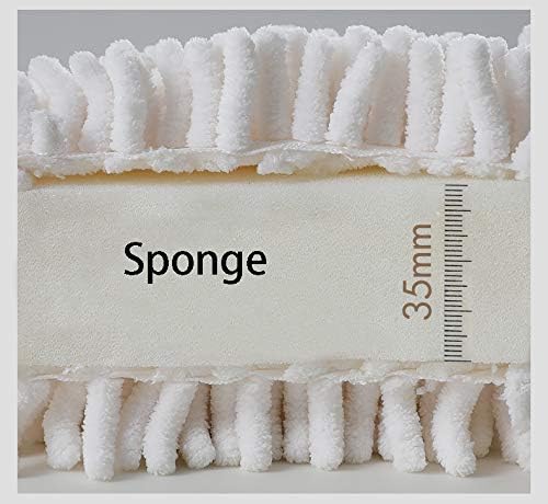 Soft Absorbent Chenille Hand Towels Set of Two