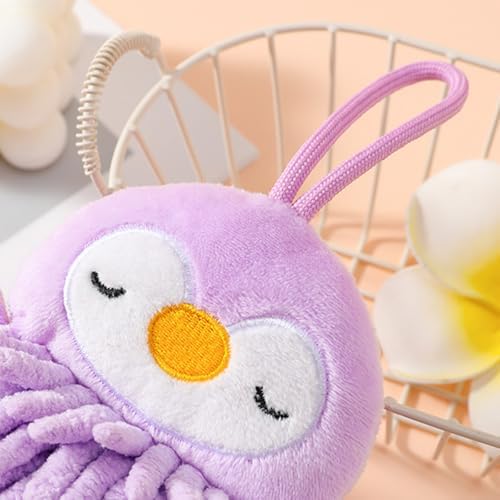 Soft Microfiber Cartoon Hand Towel for Kids and Adults