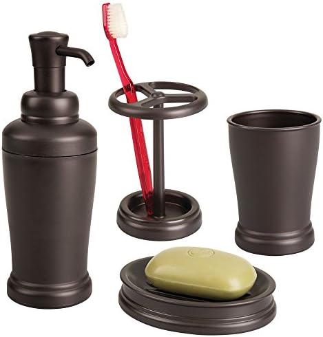 iDesign 93780 Bronze Liquid Soap Pump Dispenser