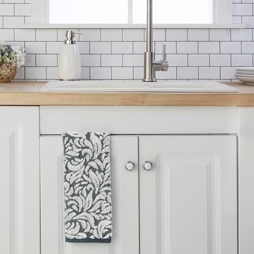 SKL Home Renan Hand Towel 2pc Set Blue Oxford