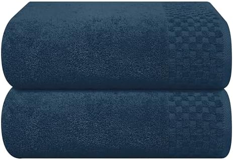 MyOwn Ultra Soft 2 Pack Oversized Bath Towel Set Mineral Blue