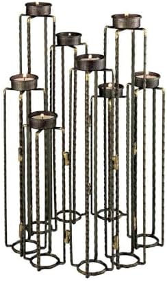 ELK Lighting 3129-1149 Rust Candle Holder Set