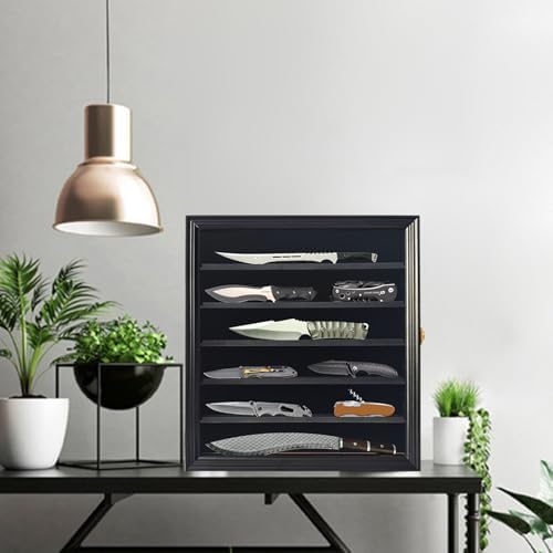 JIANGPAI Military Knife Shadow Box with UV Protection 1