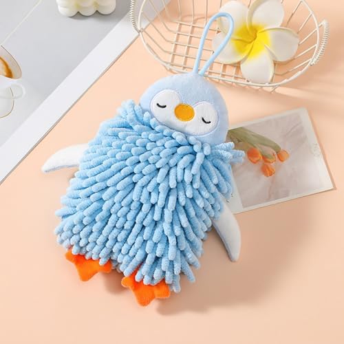 Soft Microfiber Cartoon Hand Towel for Kids and Adults