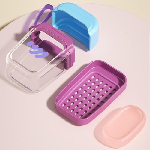 Lightweight Leakproof Travel Soap Case with Lid