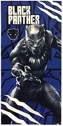 Marvel Black Panther Kids Bath Pool Beach Towel - 28x58 Inch Super Soft Cotton