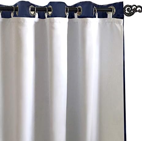 DriftAway Blackout Curtain Liner 2 Panels 50x58 Inches