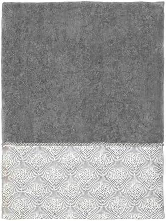Avanti Linens Bath Towel - Soft Cotton Towel Nickel Deco Shell Collection