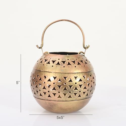 Elegant Metal Tealight Candle Holder for Home Decor 1