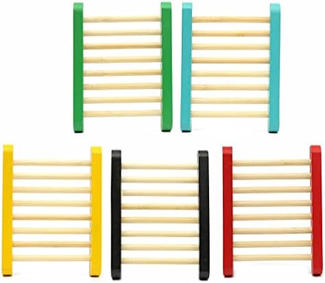 Acofuns Portable Shower Soap Wood Holder