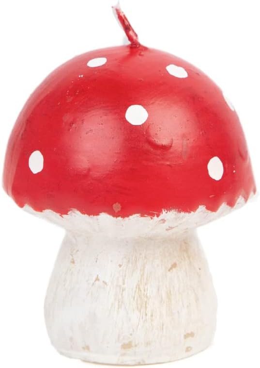 Talking Tables Red Toadstool Shaped Candle - 75cm