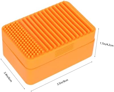 Luxshiny Silicone Travel Soap Case for Portable Use