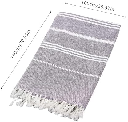 KELINFONG Extra Large Sand Free Beach Towel 70x40 Inch Quick Dry